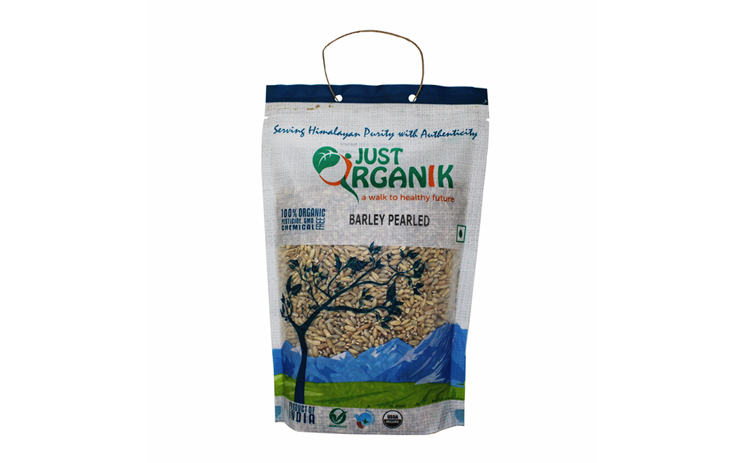 Just Organik Barley Pearled   Pack  500 grams